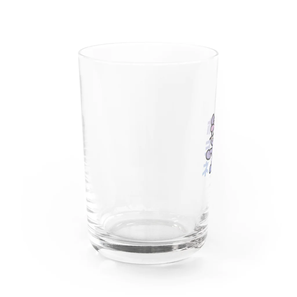 ノンベェくんのホロヨイネコ Water Glass :left
