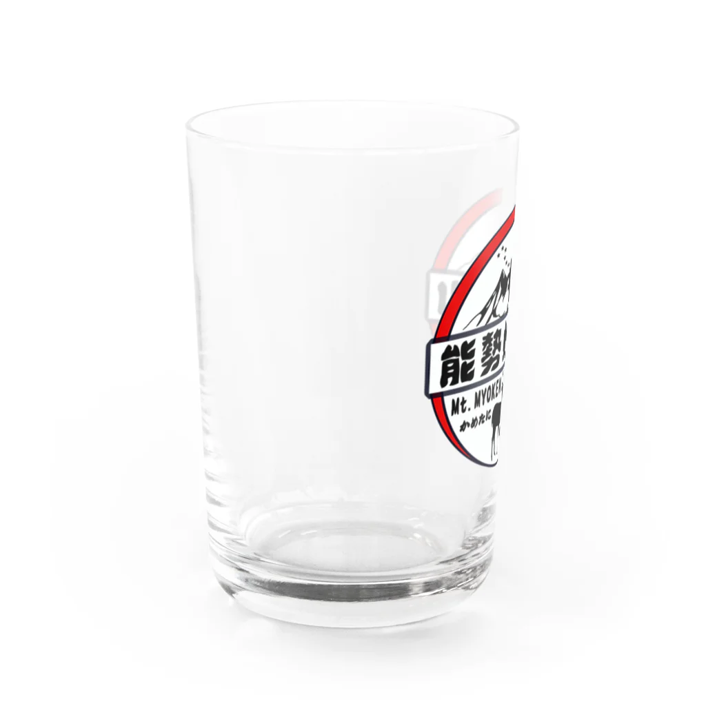 かめたにの能勢妙見山 × かめたに のオリジナルグッズ！ Water Glass :left