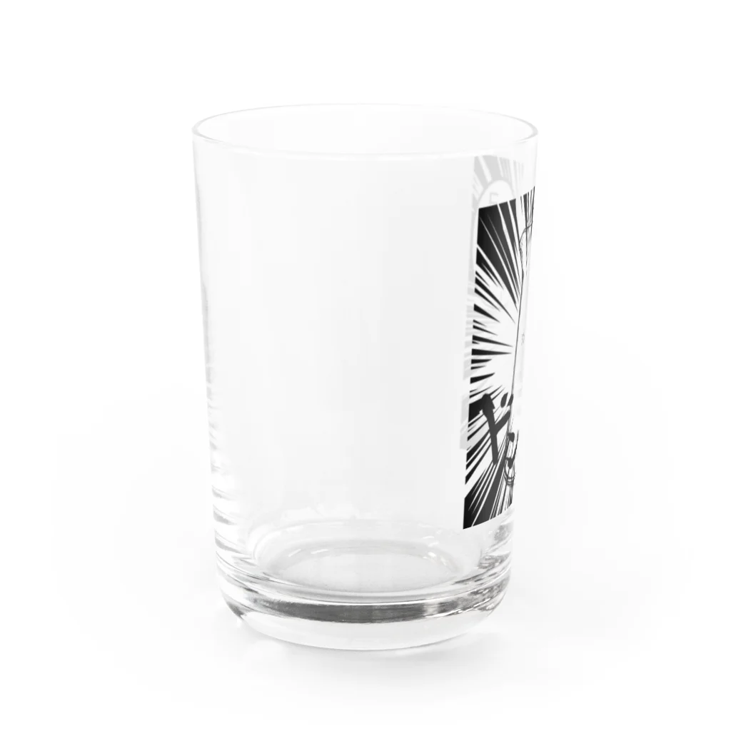 Danke Shoot Coffeeのコミックコニカルビーカー Water Glass :left