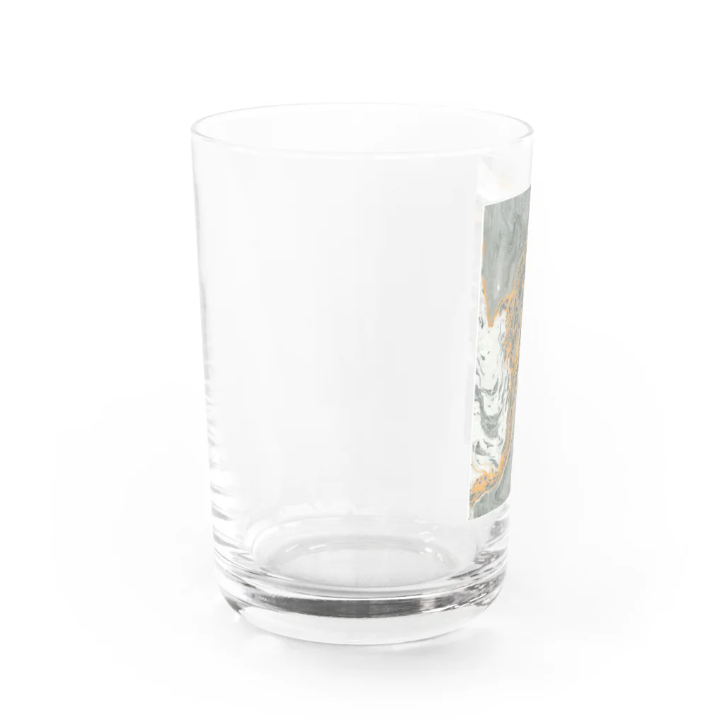 xxxyamachanのMARBLEIZE　縦書き Water Glass :left