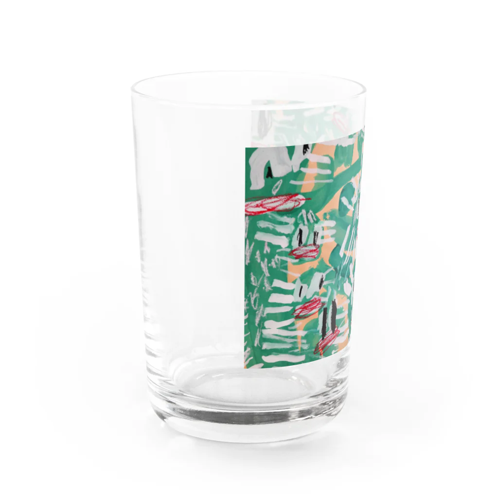 デンデンのサボサボテン Water Glass :left