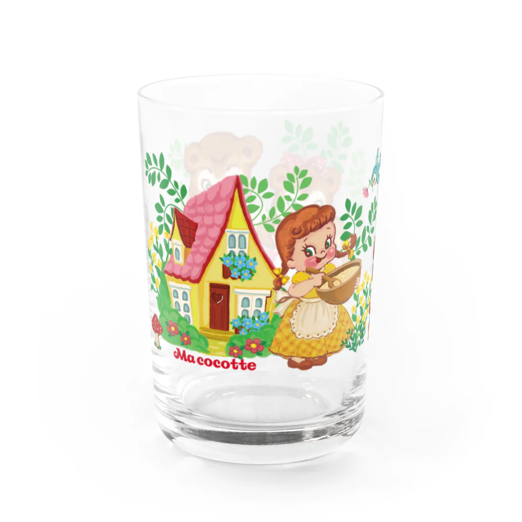 　Ma cocotte （まここっと）のベアファミリー Water Glass :left