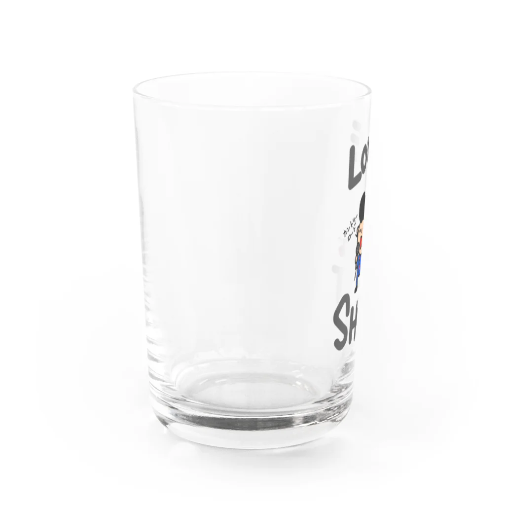 momino studio SHOPの叫ぶの大好き。 Water Glass :left