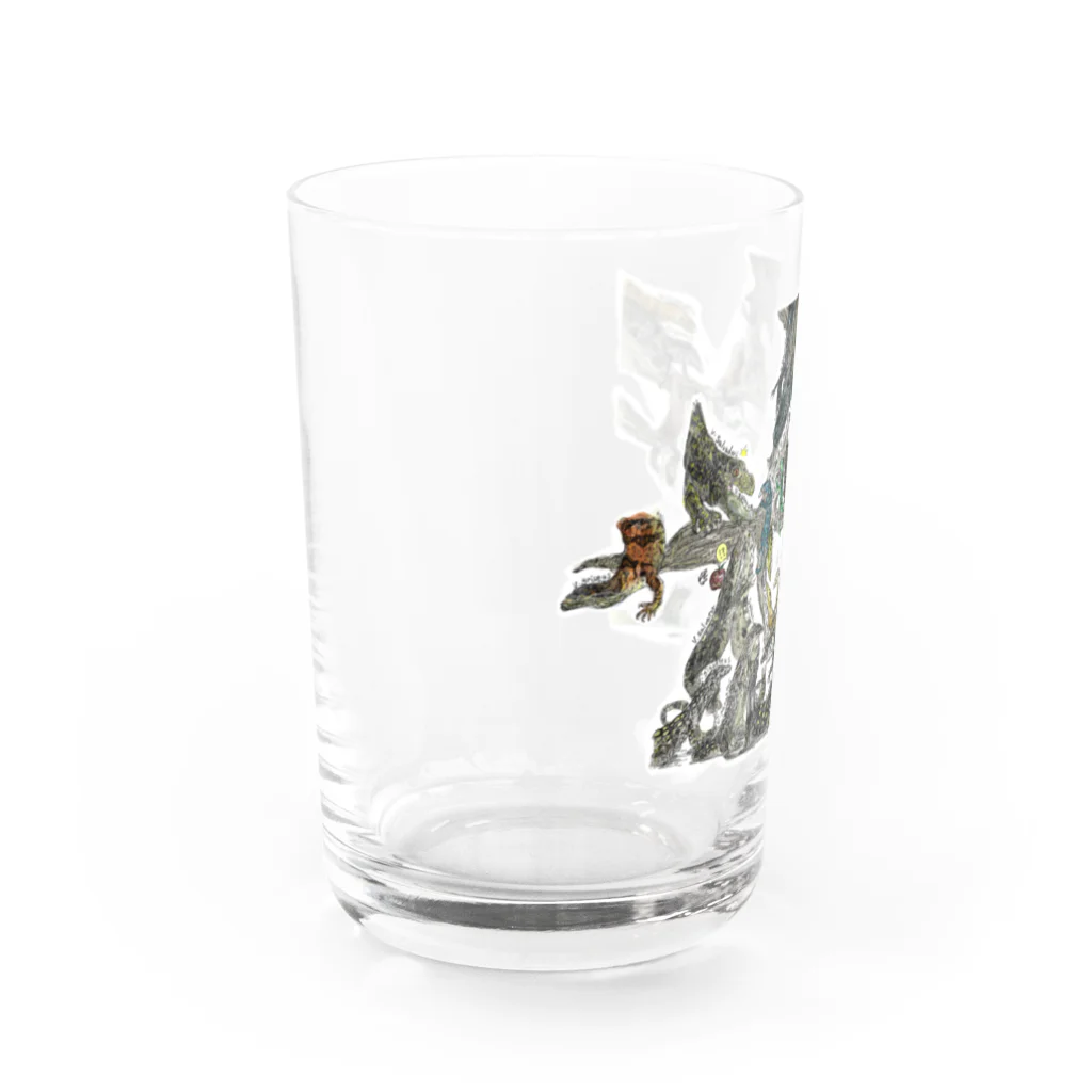 VilliamのVaranus_オオトカゲ（35種） Water Glass :left