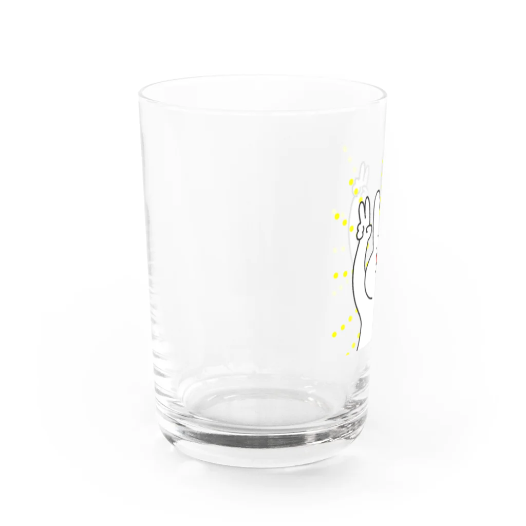 コニシのごきげんうさぎ Water Glass :left