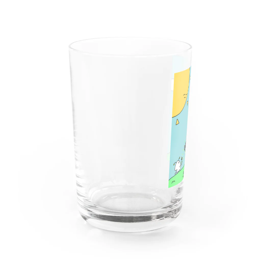 宇宙人のほのぼの。 Water Glass :left