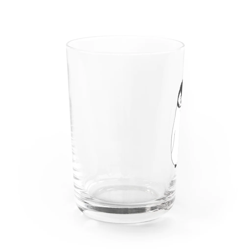 ふじの さきの子ペンペン Water Glass :left