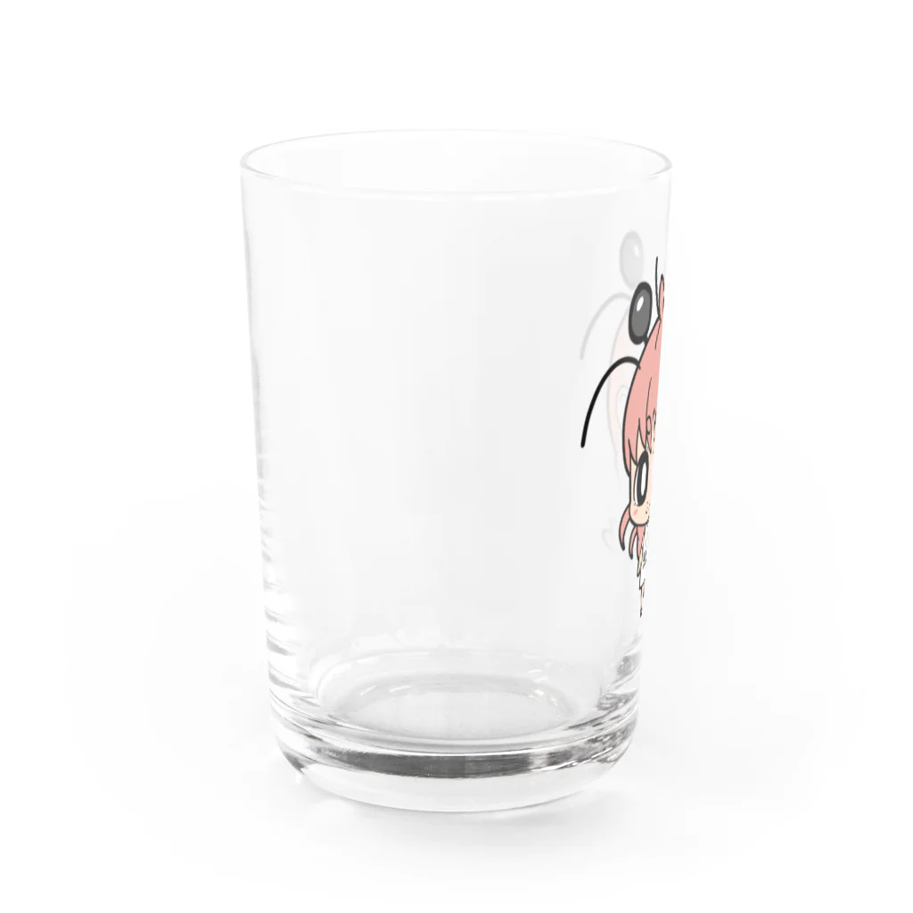 きゅうりのムキエビちゃん Water Glass :left