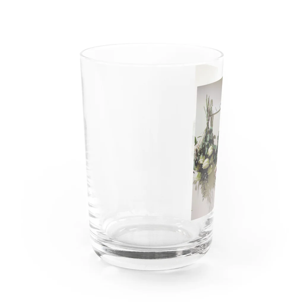 mikan_gumaのドライフラワーシャビー Water Glass :left