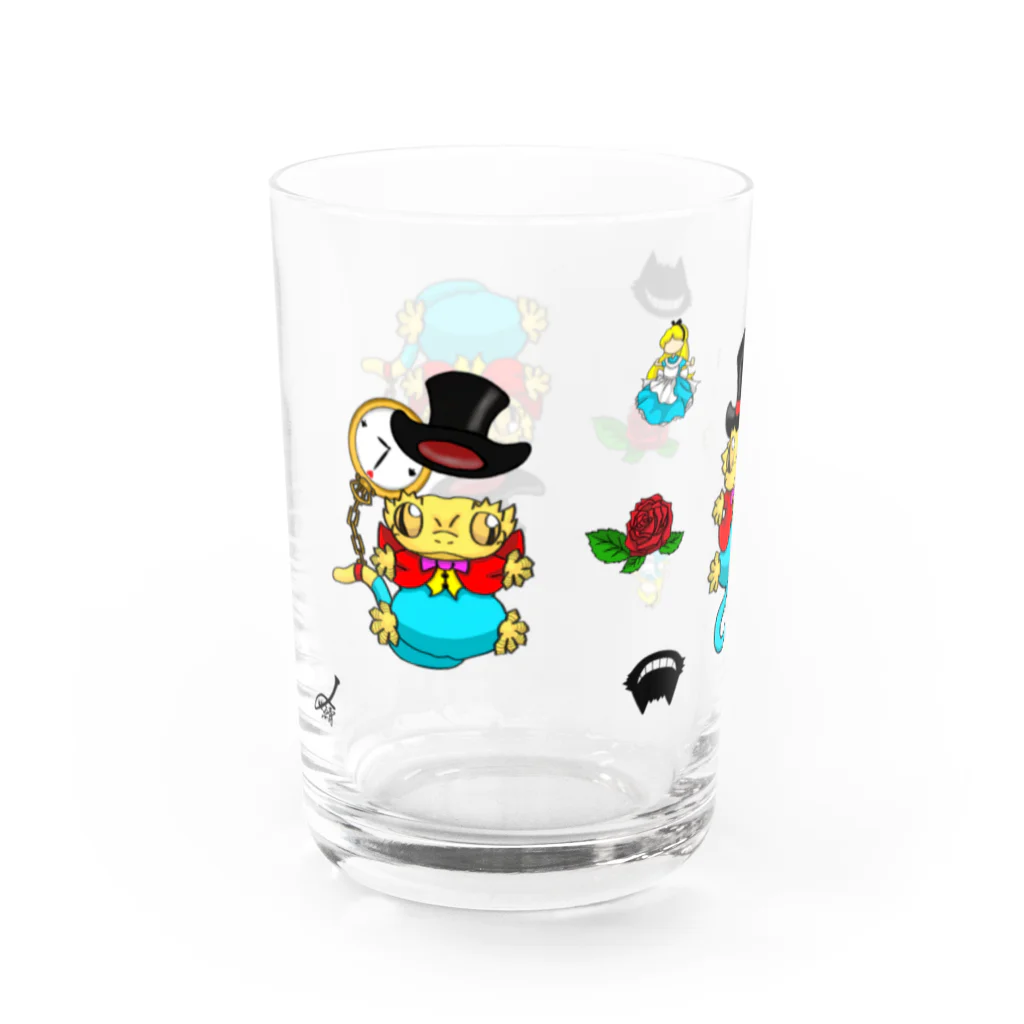 しめさばや＠クレス教社畜支部のクレス・イン・ワンダーランドカップ Water Glass :left