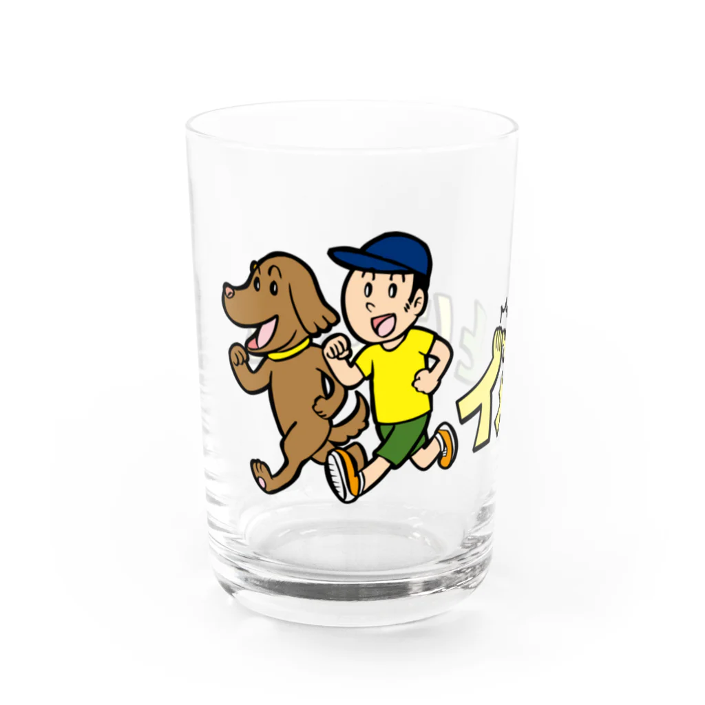 イヌとはしるの「イヌとはしる」ヨコ Water Glass :left