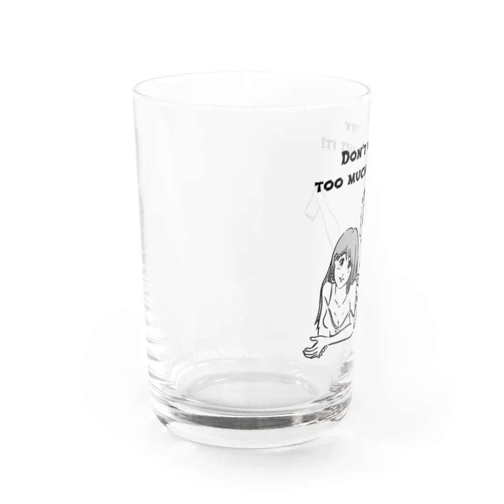 AKKAAAKOOONのきれいなお姉さん Water Glass :left