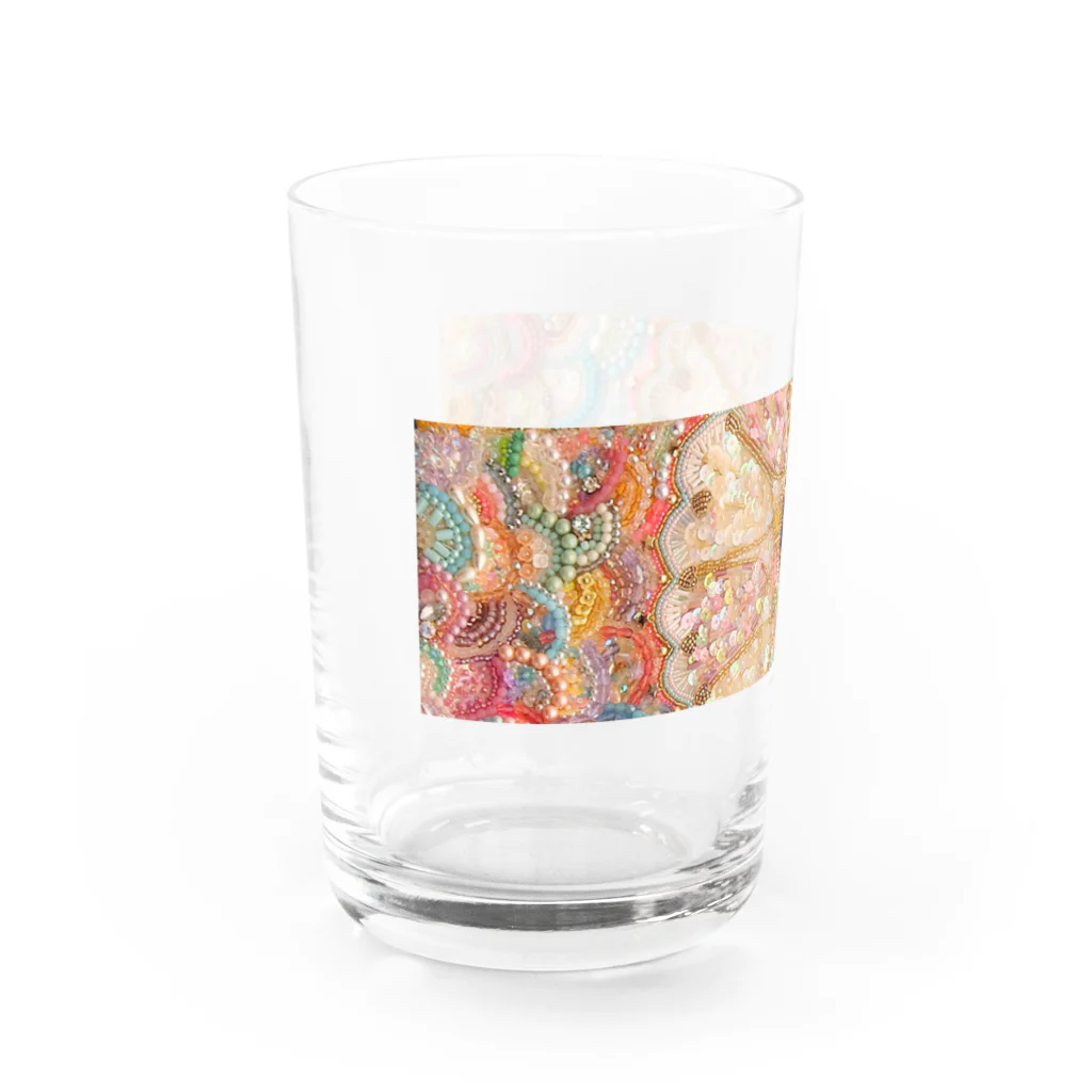 鳩みう子 hatomiucoのビーズ刺繍　365日のキラキラ Water Glass :left