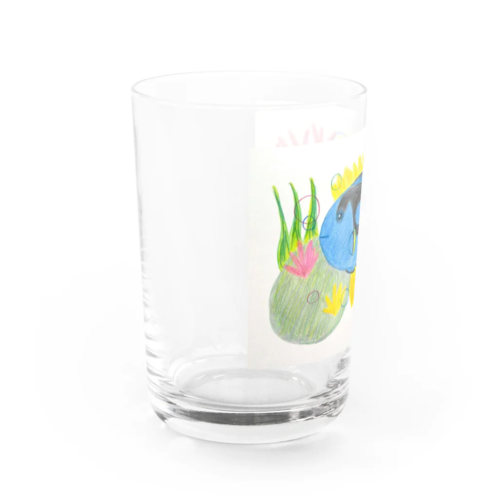 MAのナンヨウハギ Water Glass :left