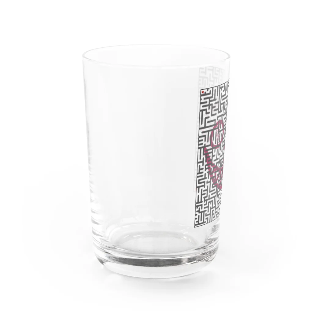 ☆pumpking cat☆の迷路の国のチェシャ猫 Water Glass :left