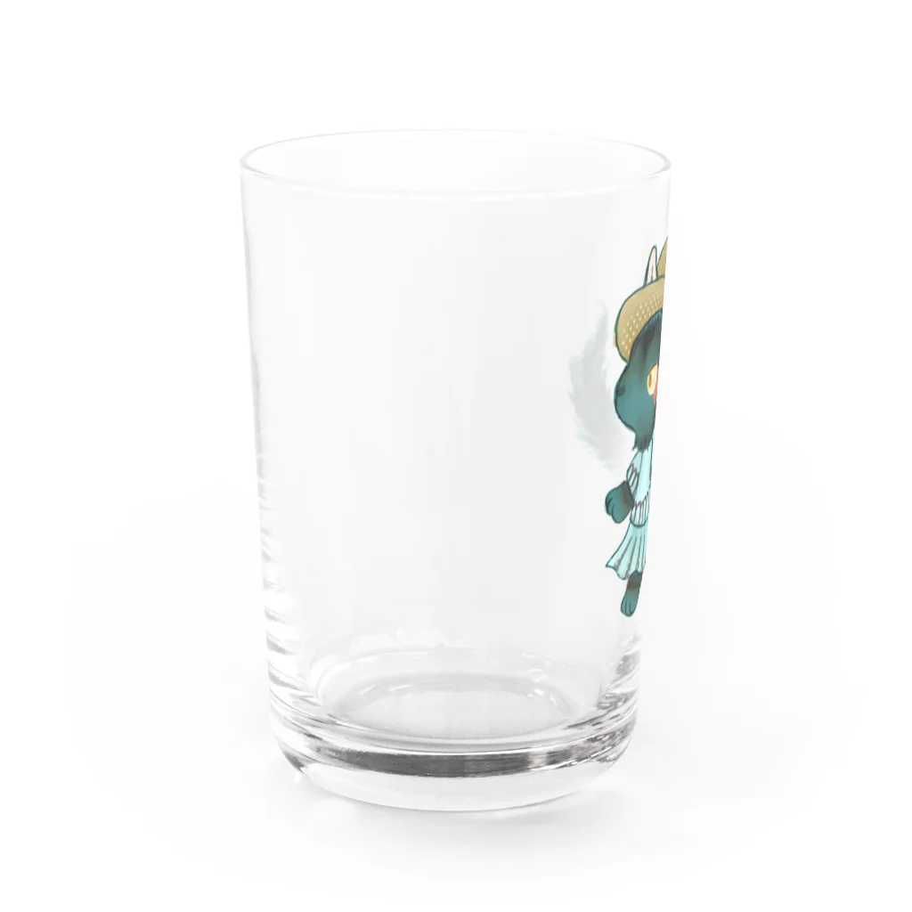 ノアオオカミのオオカミのウルフル Water Glass :left