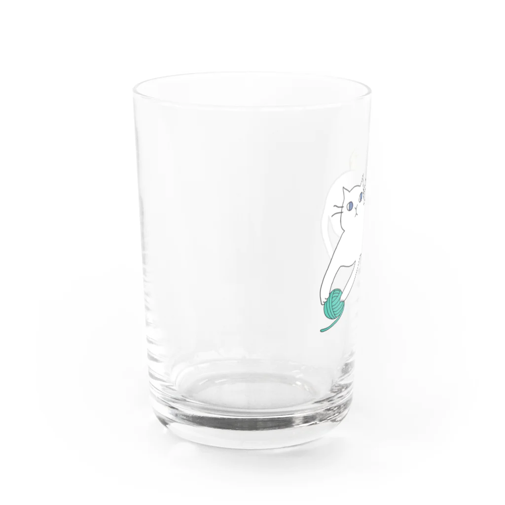 inocoの猫と小鳥 Water Glass :left