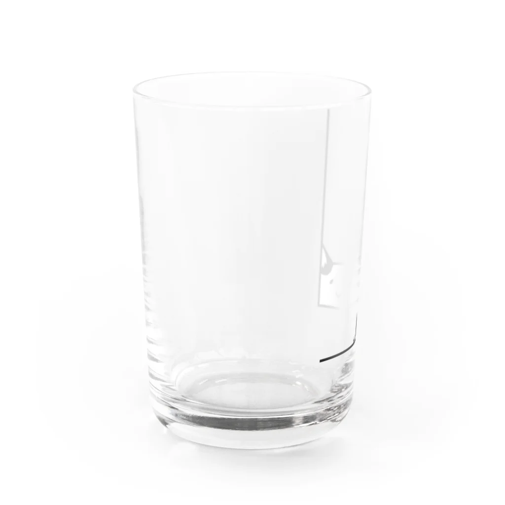 木ノ下商店の猫にゃ Water Glass :left