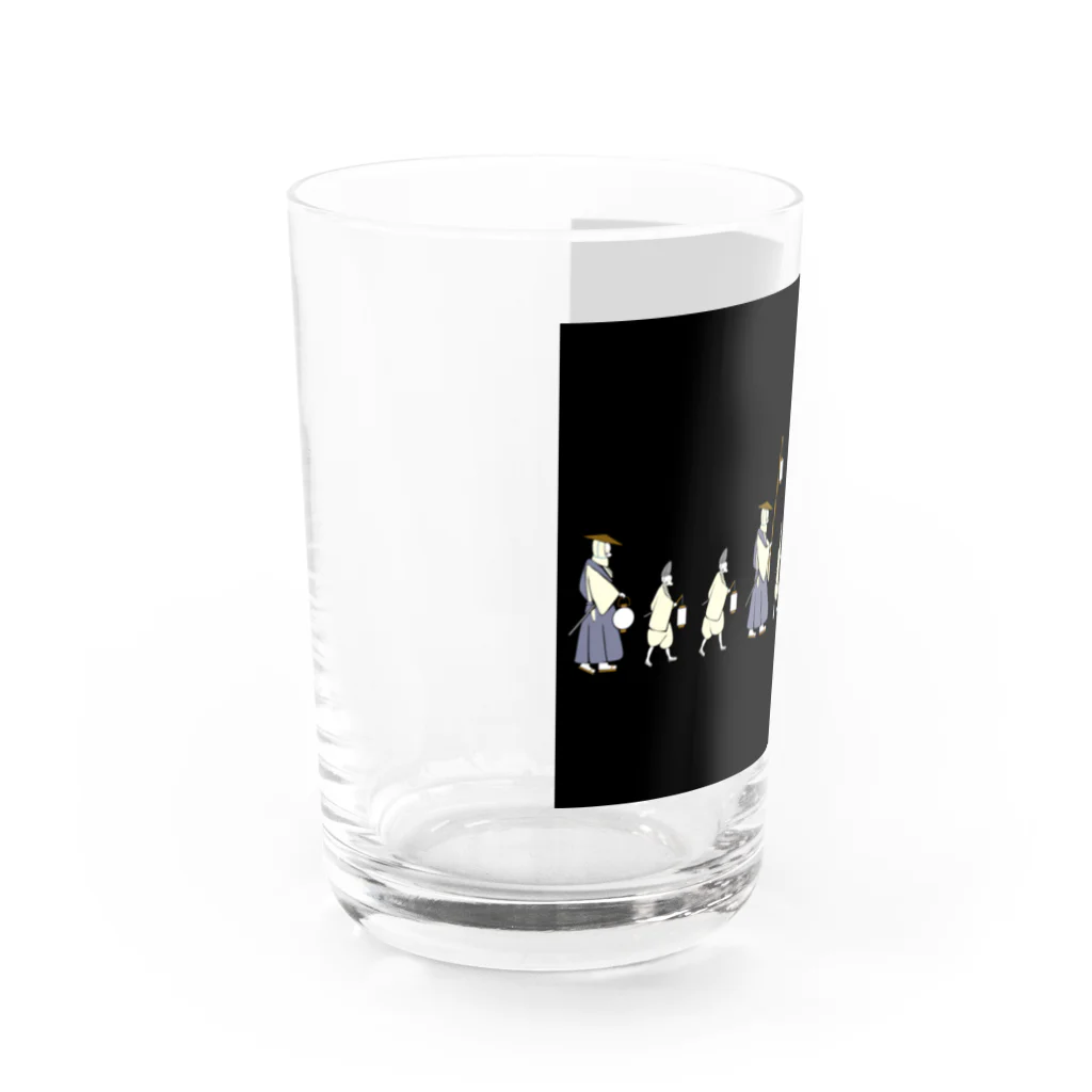 Amiの狐の嫁入り行列 Water Glass :left