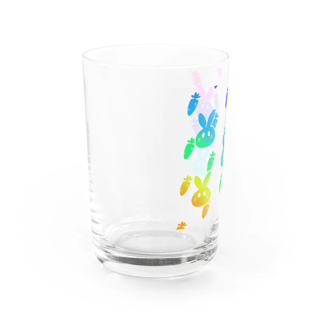 ばびめろにうむのゲーミングうさぴ Water Glass :left