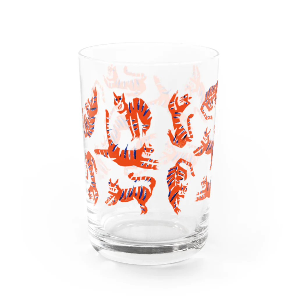 TRDexの[TIGER] orange Water Glass :left