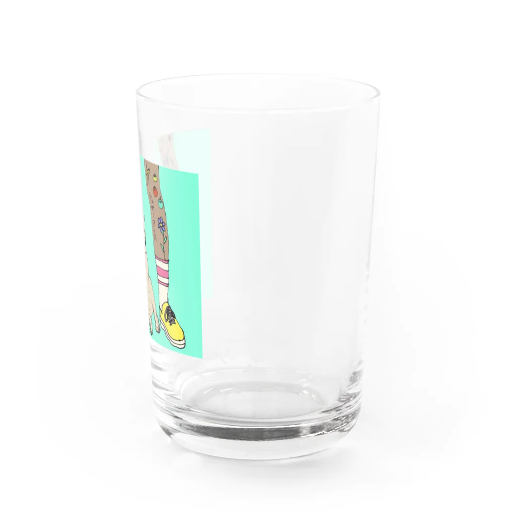 刺し屋シュガーアリスのフレブルのぶん太 Water Glass :right