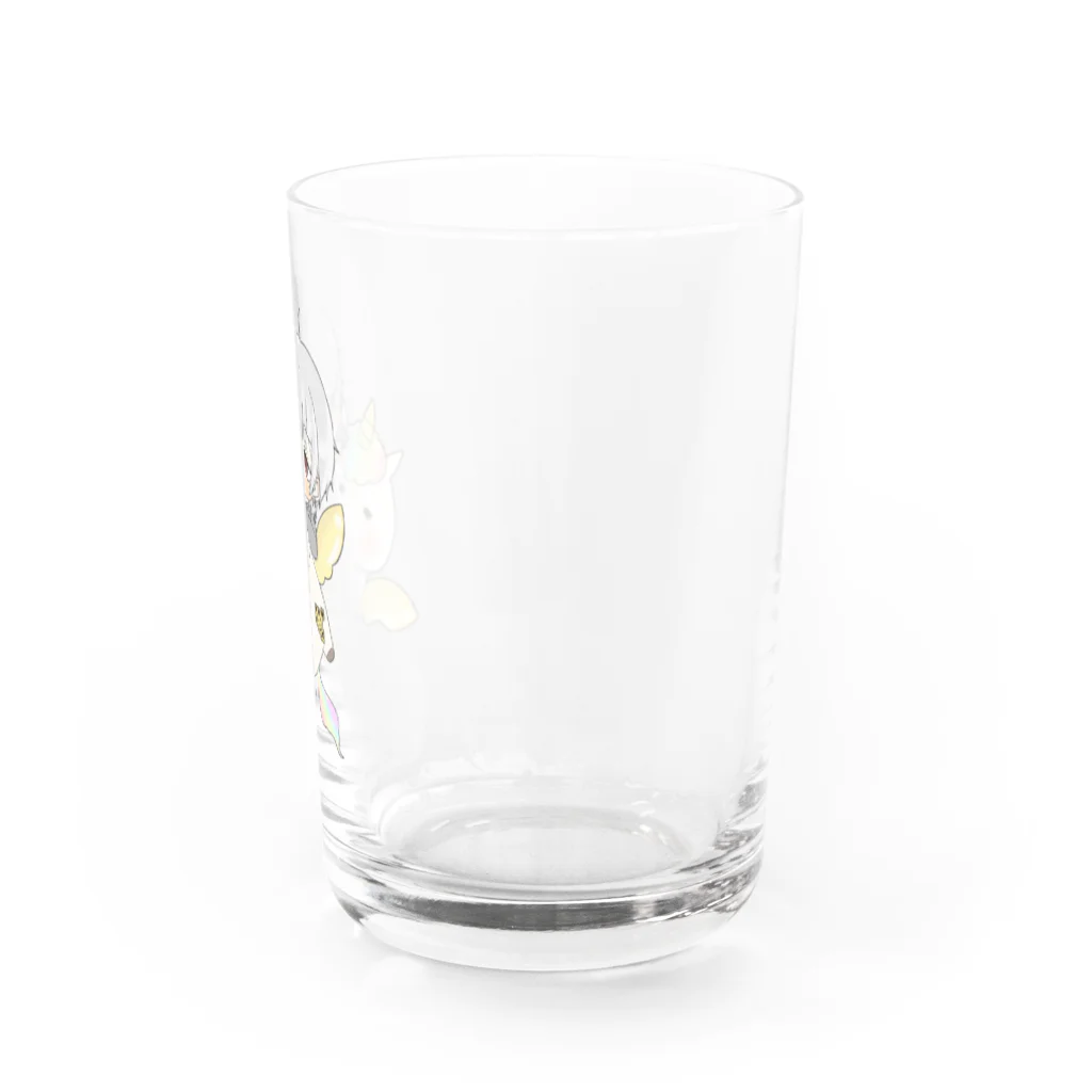 -𝐇𝐚𝐫𝐮-のミニキャラ　はるくん Water Glass :right