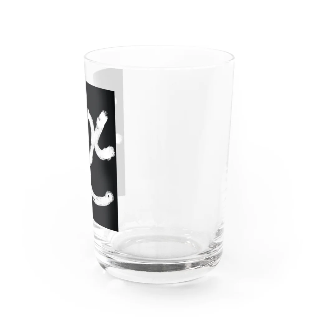 由々式会社らふらいんのバツニコ君【1期生：yuyushiki_origin】 Water Glass :right