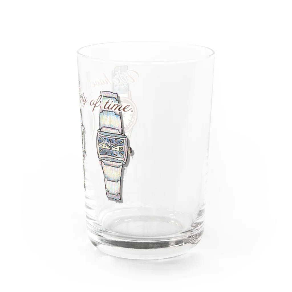 ブルーウォッチのWatch×3 Water Glass :right