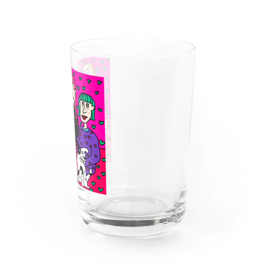 やめごんのबैंगन Water Glass :right