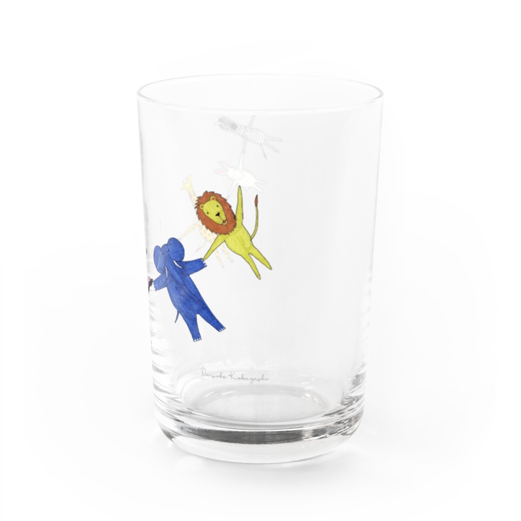 Daisuke.worldのみんな仲良し Water Glass :right