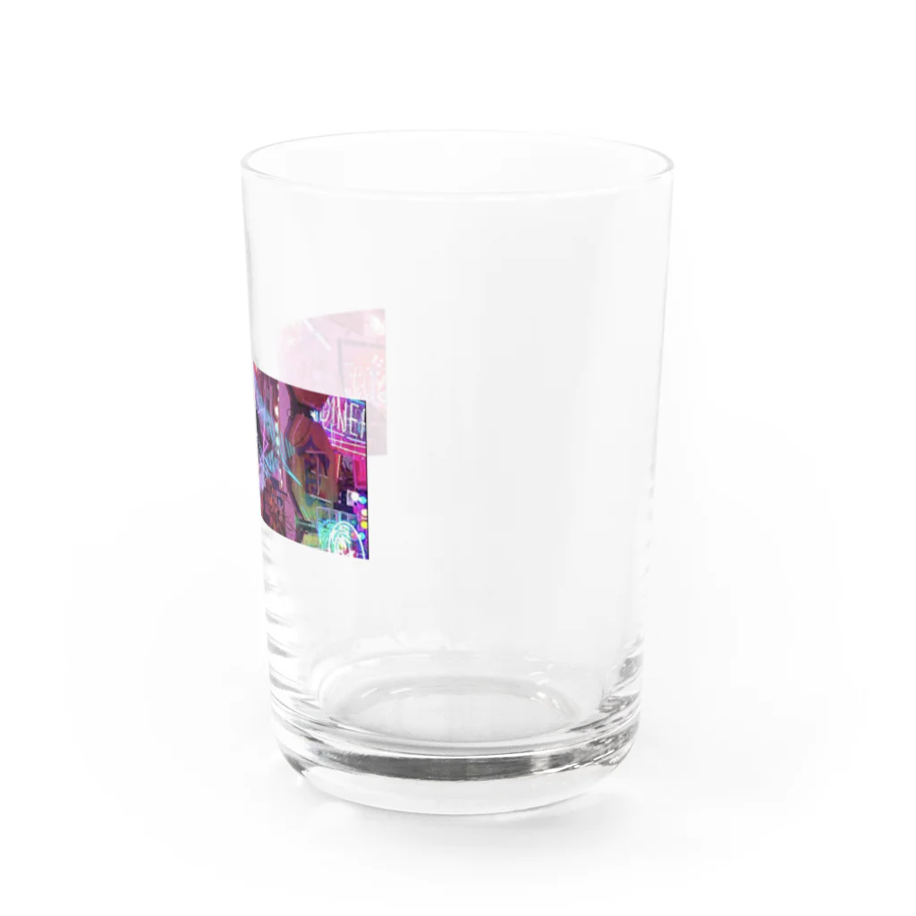 strangeのサイバーピンク Water Glass :right