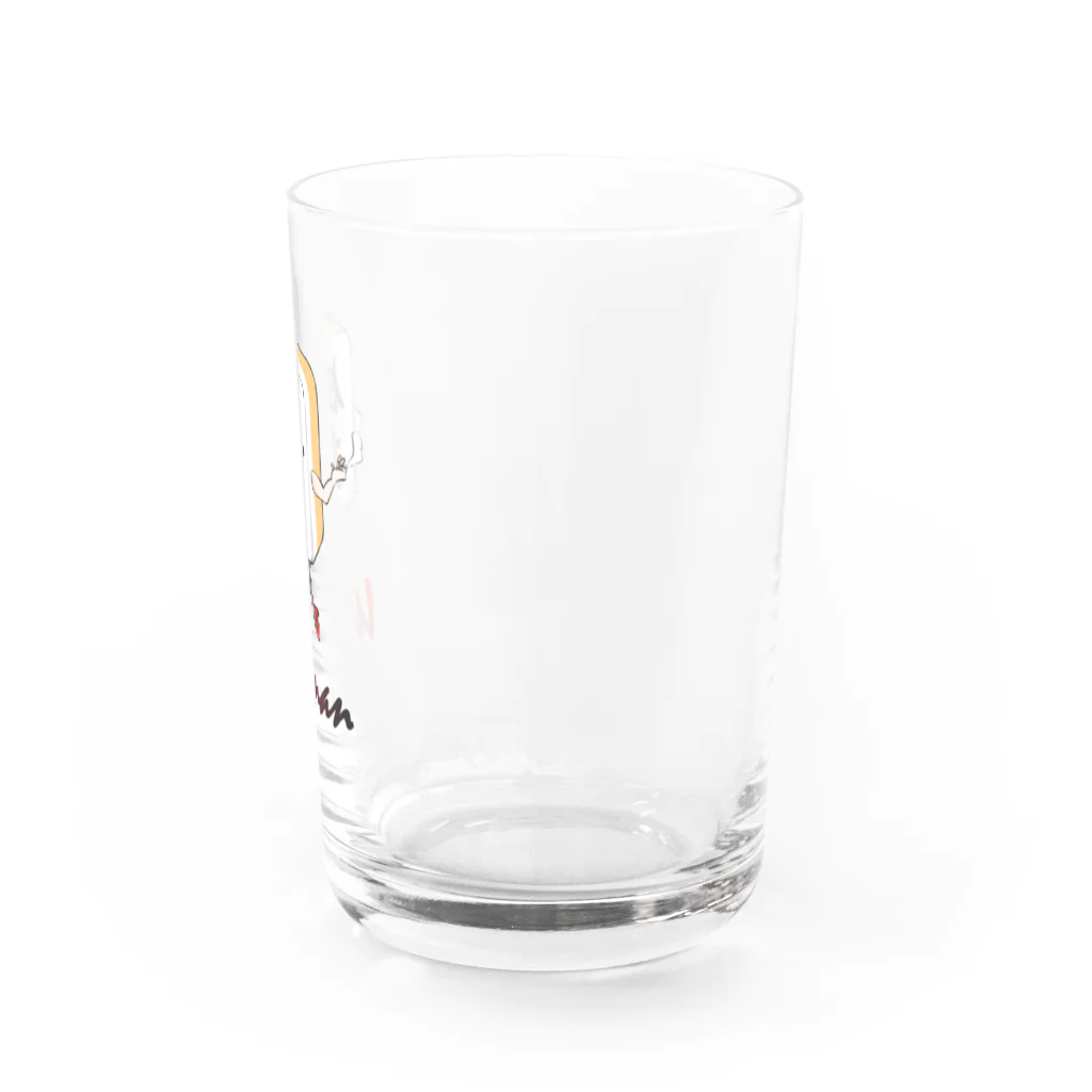 ninjin🥕のダジャレshop📣のウー萬 Water Glass :right