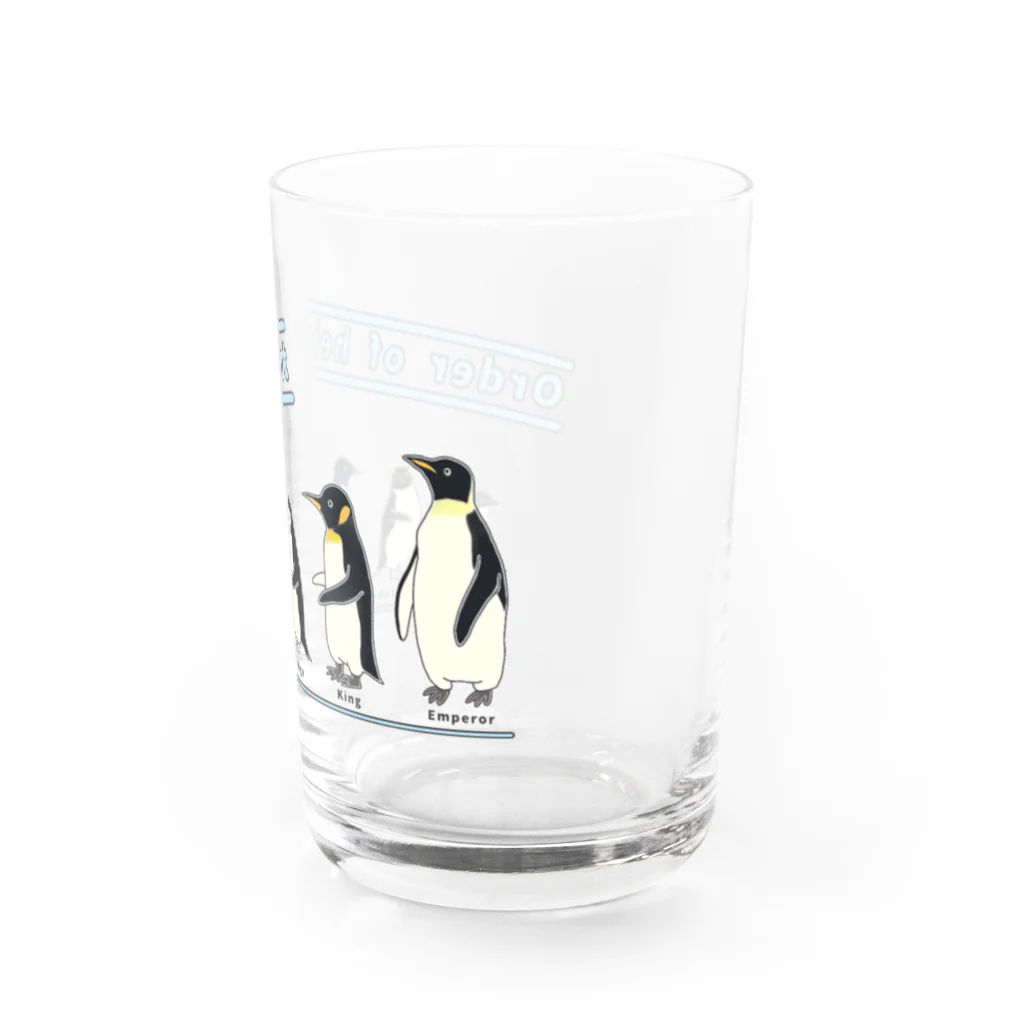 Cocotte Mottoのペンギン、前へならえ　#１ Water Glass :right
