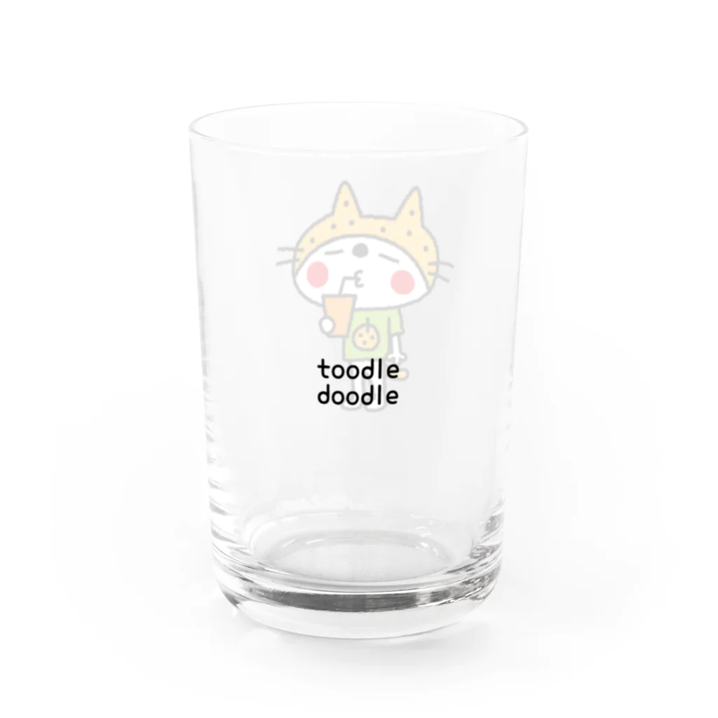 toodle doodle shopのかまねこ Juice グラス右面