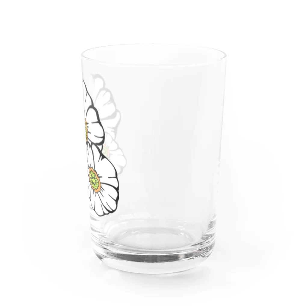 花瓶の疑問のポピー Water Glass :right