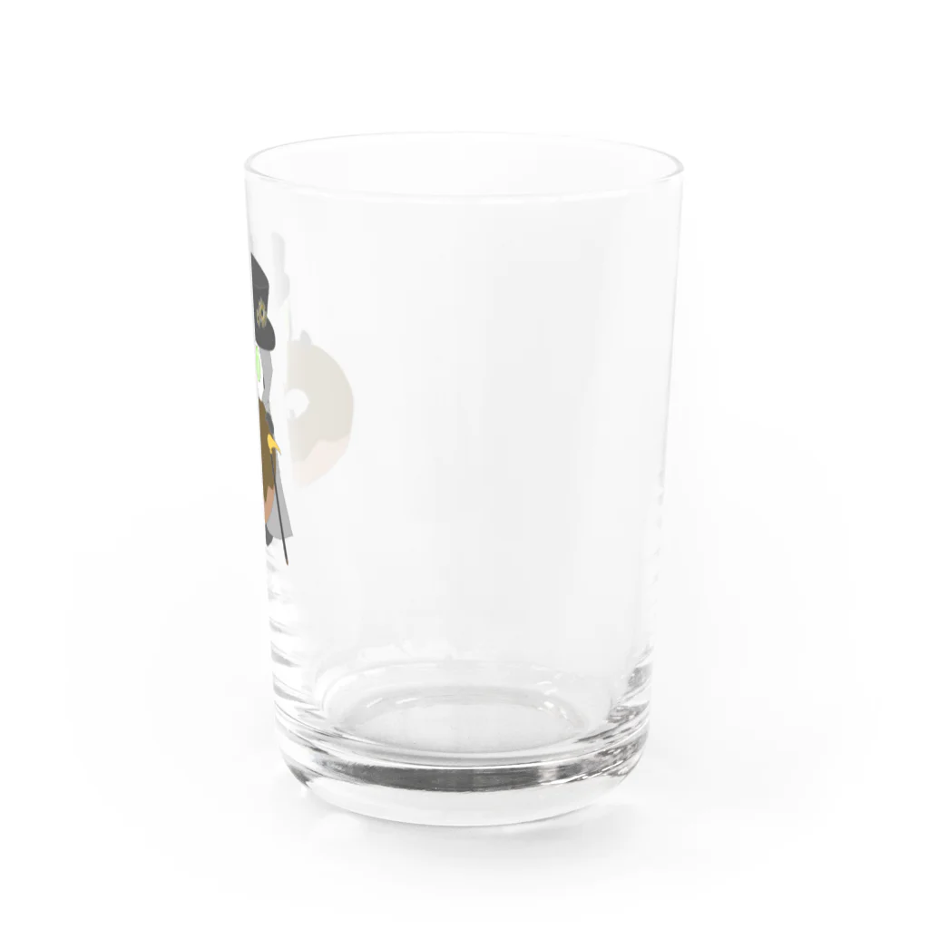 天空海洋研究会のドーナツもぐもぐペスト君 Water Glass :right