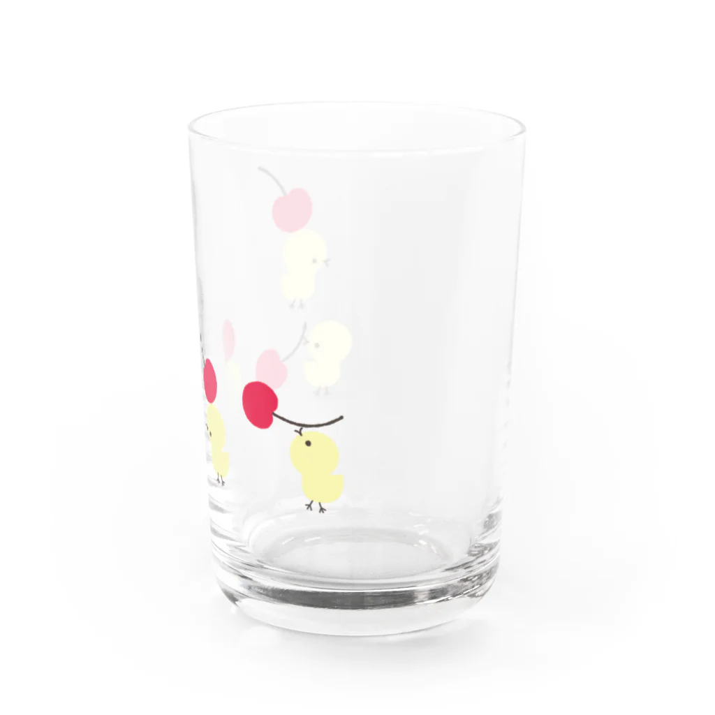 sumiのチプチプとサクランボ Water Glass :right