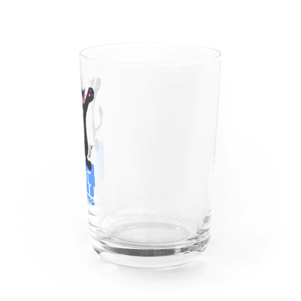 蜜蜂屋グラフィックス★の【棺ノ王子】ラン黒猫TFver. Water Glass :right
