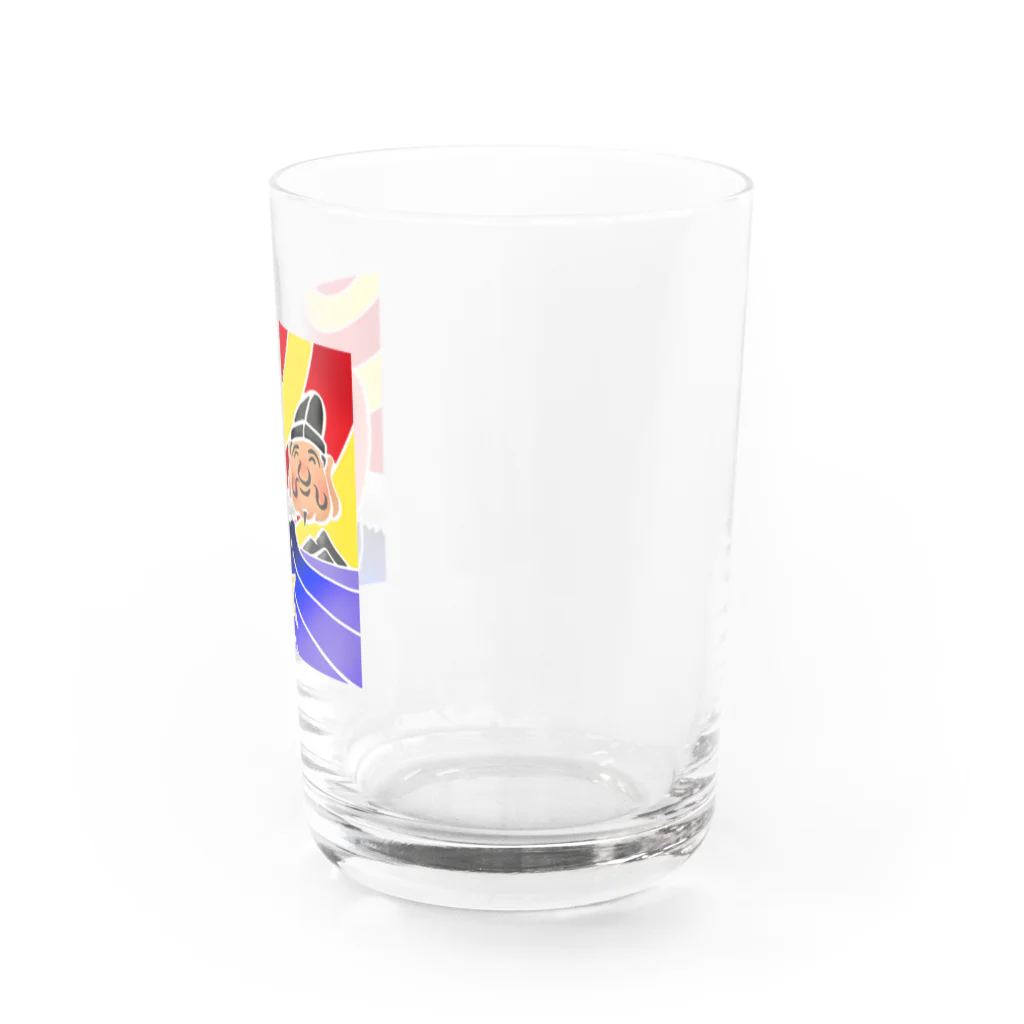 はりこま屋 雑貨部の恵比寿様と叶え鯛 Water Glass :right