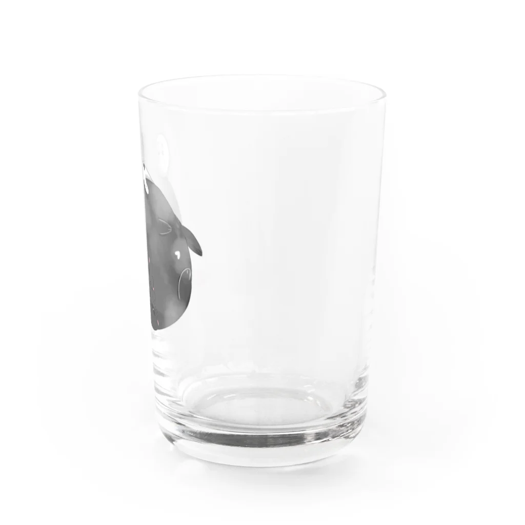 ろめぉ。のねむねむシリーズ アザラシ親子さん Water Glass :right