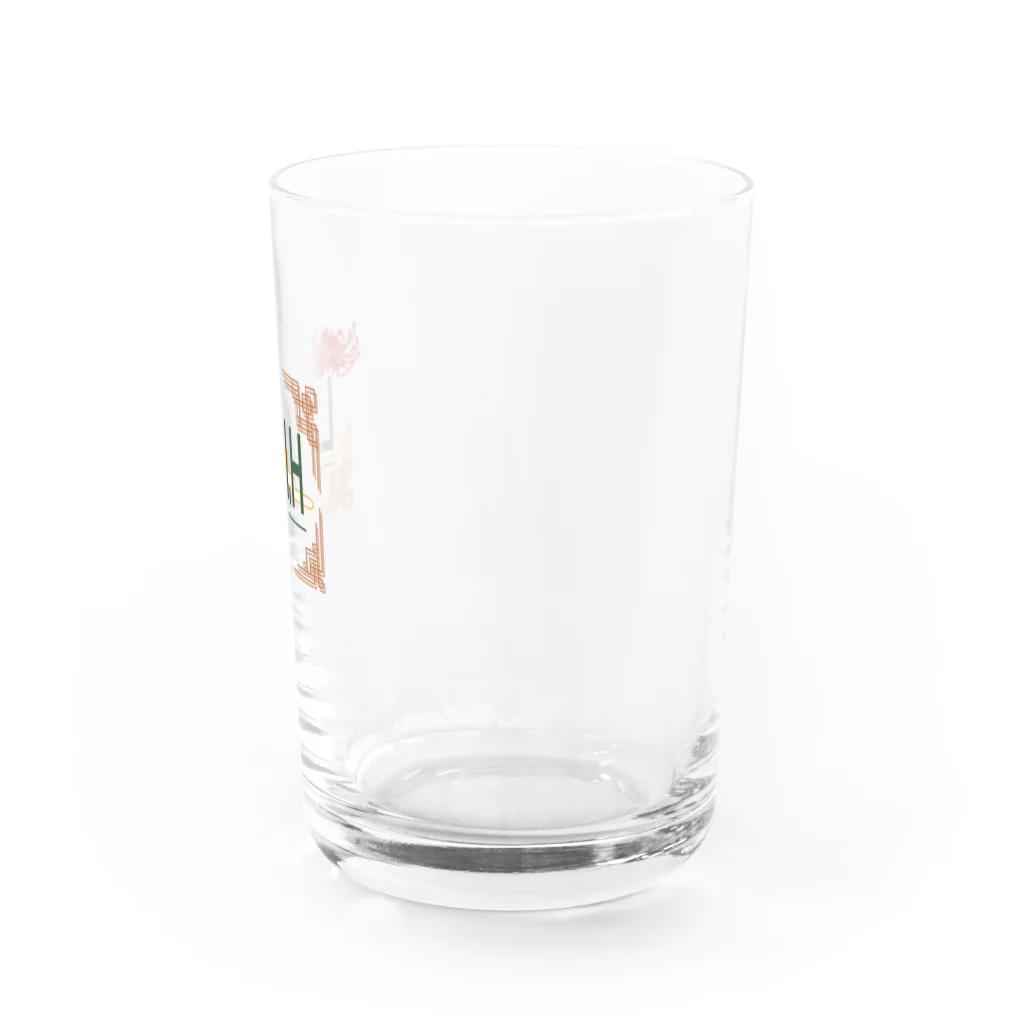 リコリス・曼珠沙華・ヒガンバナのL.M.H Club Water Glass :right