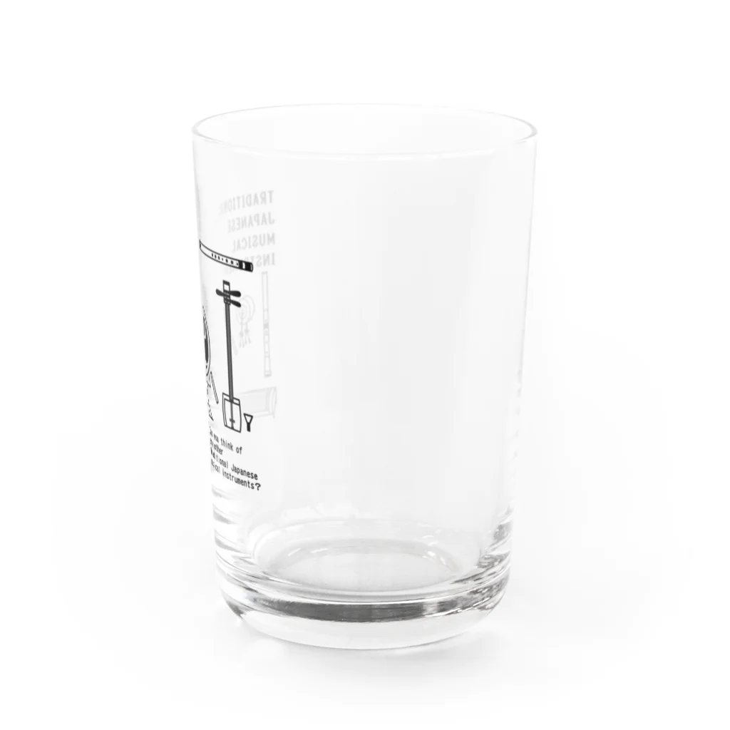 ぺんぎん24の和楽器大集合！(ブラック) Water Glass :right