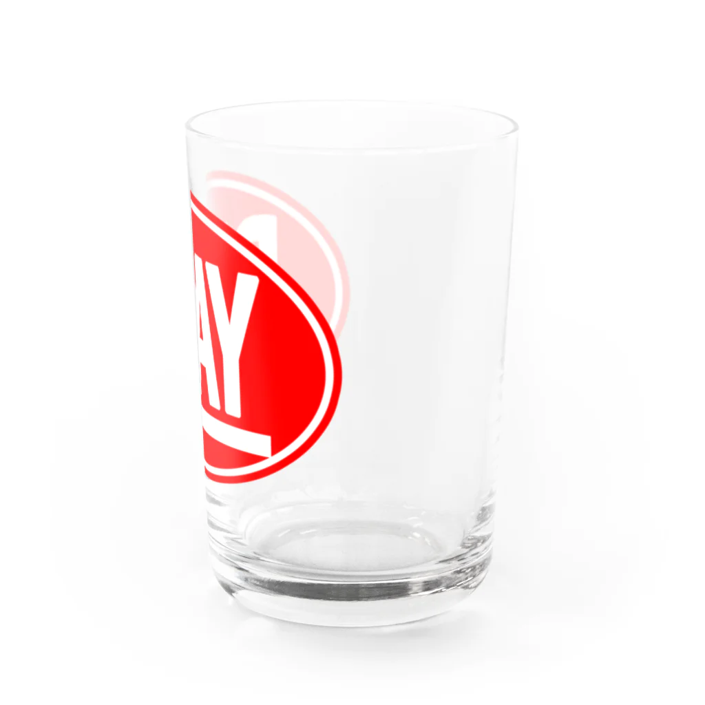 PLAY clothingのELLIPSE LOGO  R ② Water Glass :right