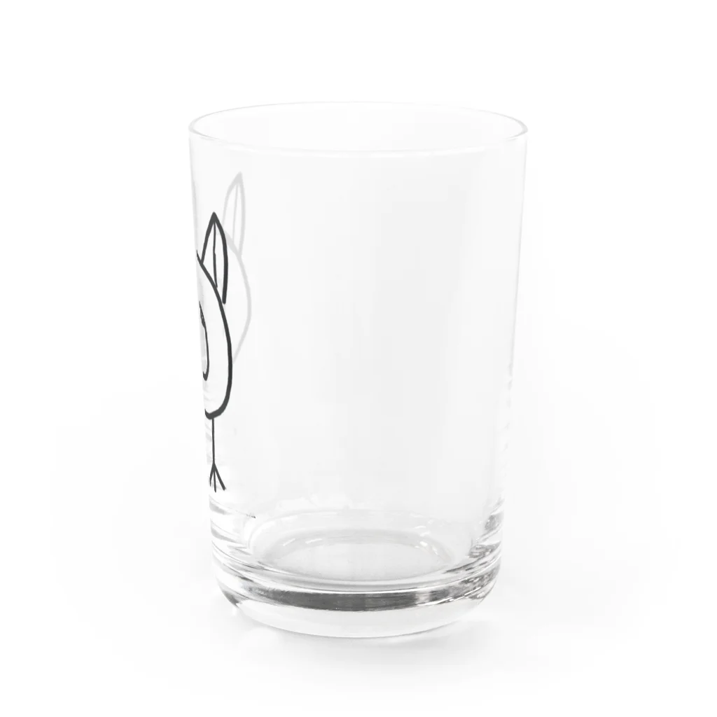 Rikiの猫 Water Glass :right