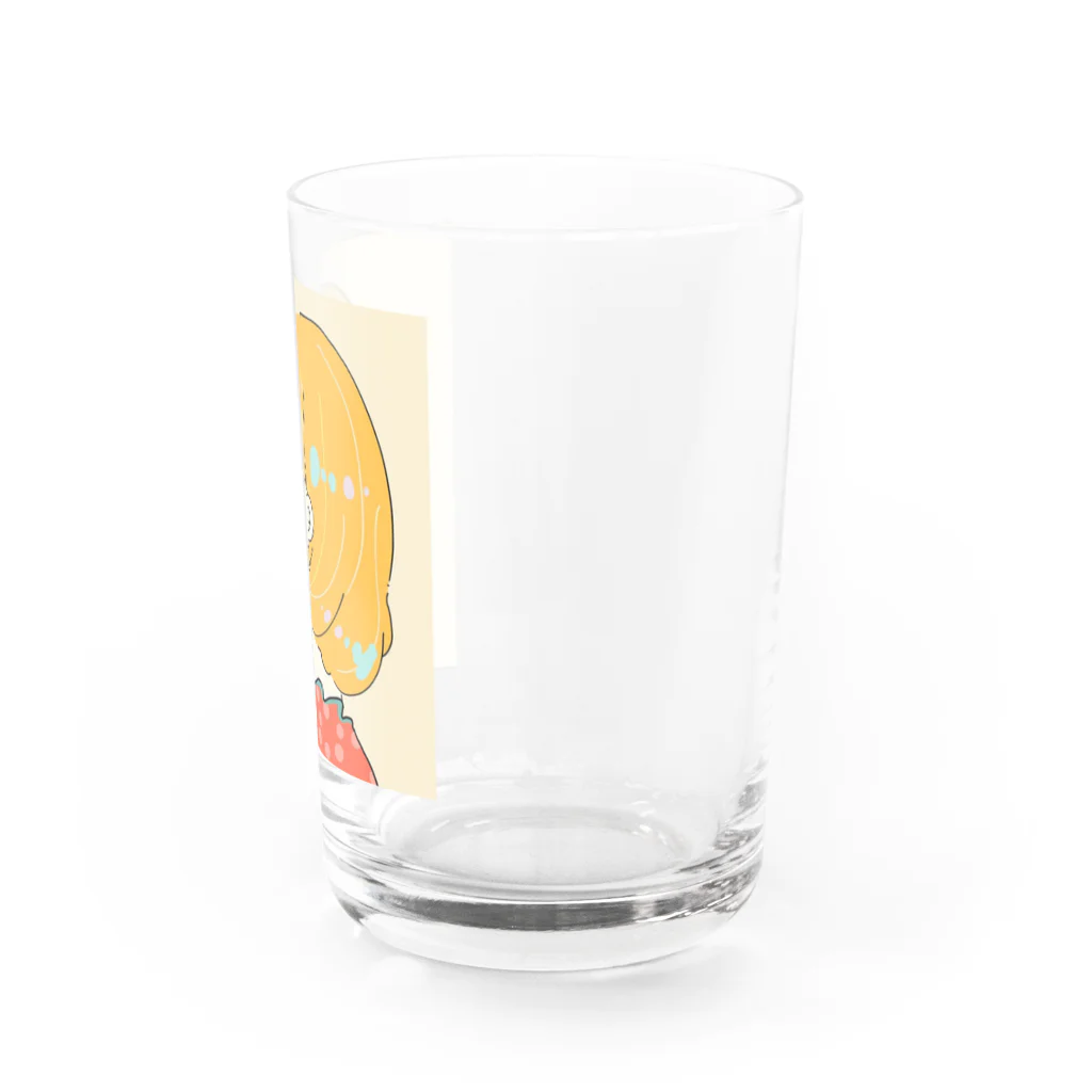 無糖 きな子のピアッシング Water Glass :right