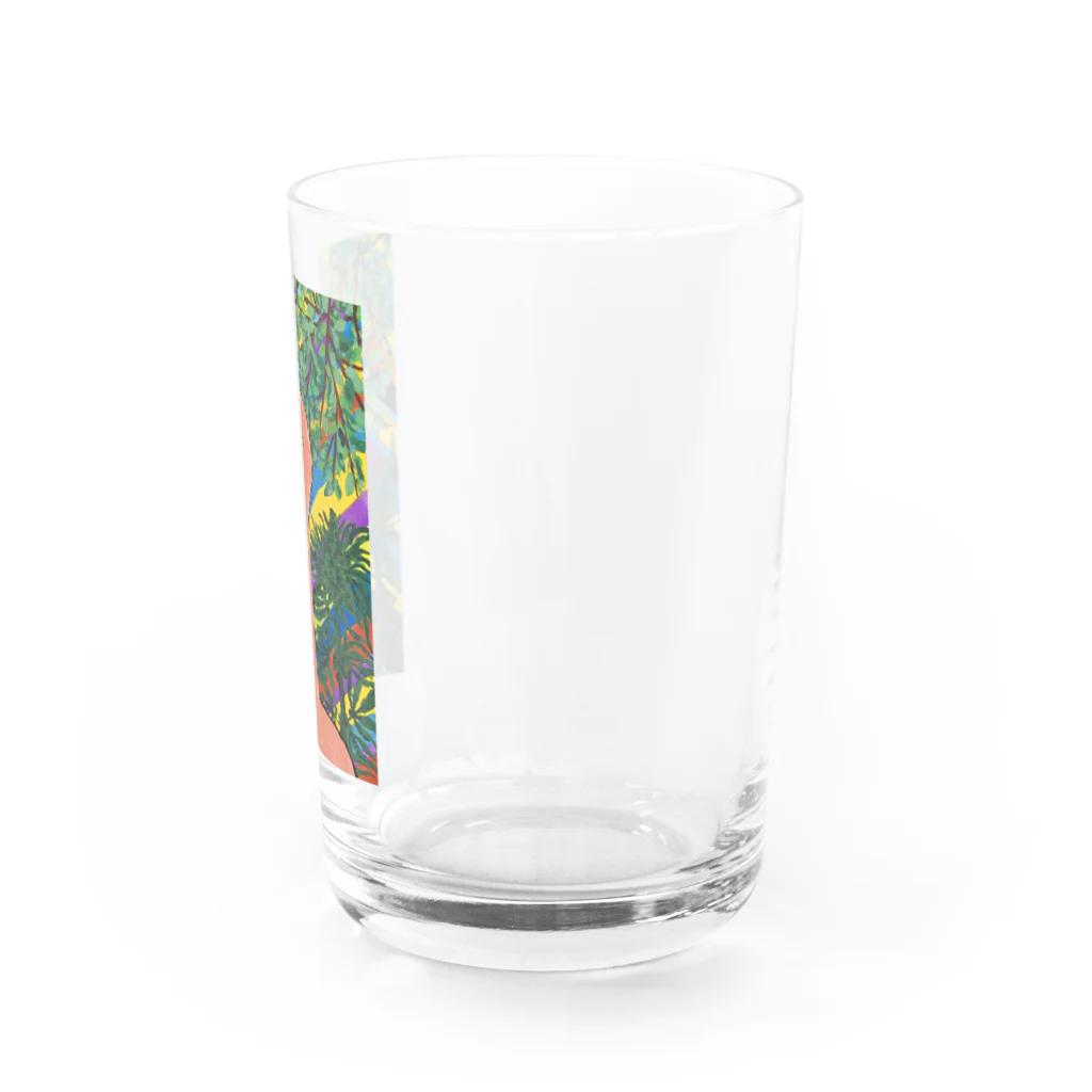 片倉のフラミンゴ Water Glass :right