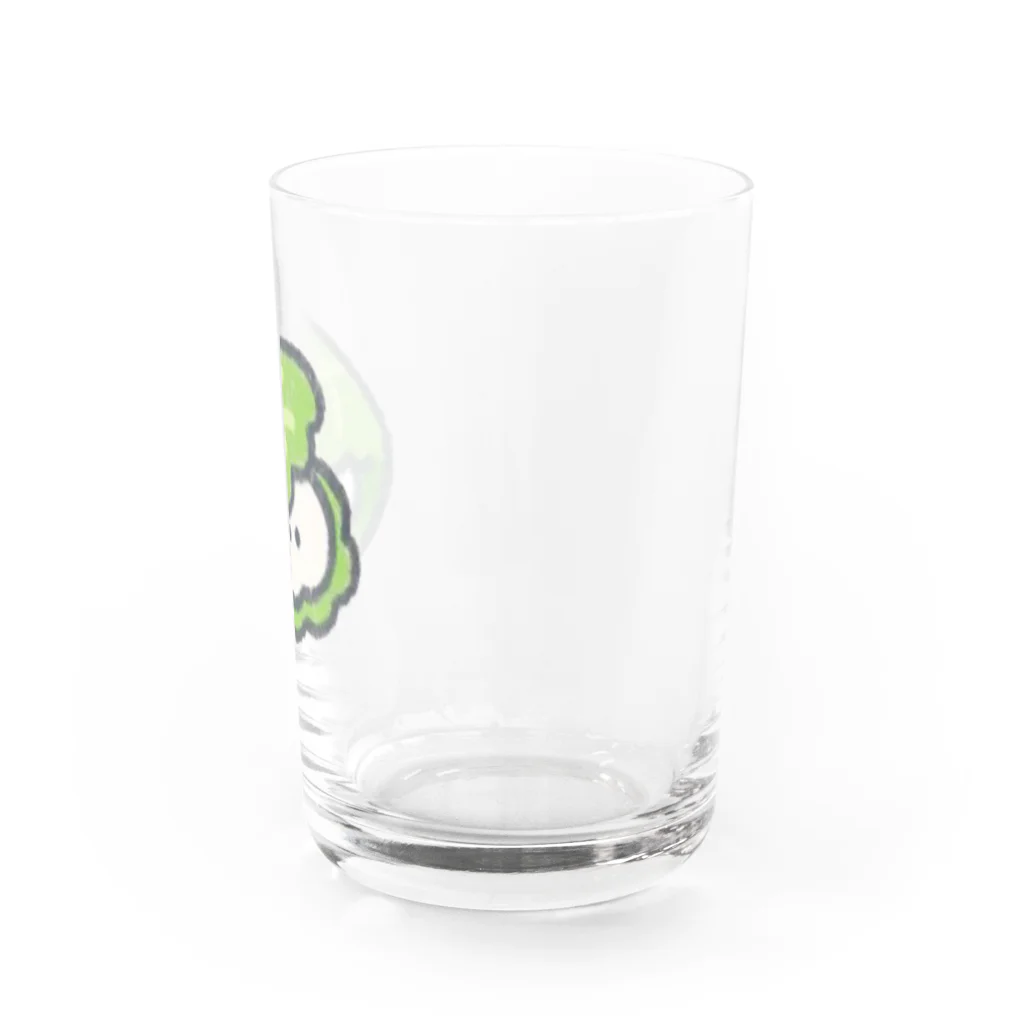 あかつき屋のかしわもちちゃん Water Glass :right