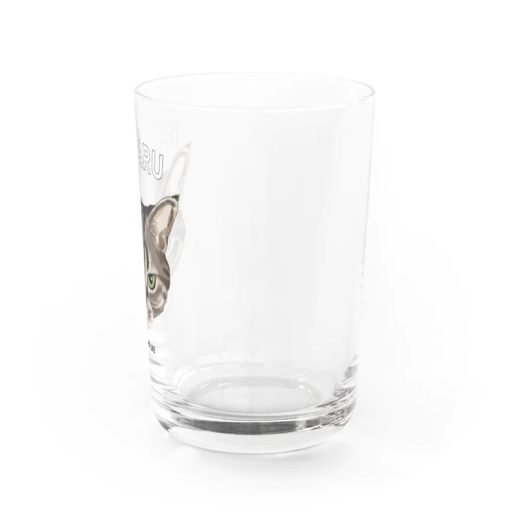 猫のイラスト屋さんのコハルさん　mikiZONE Water Glass :right