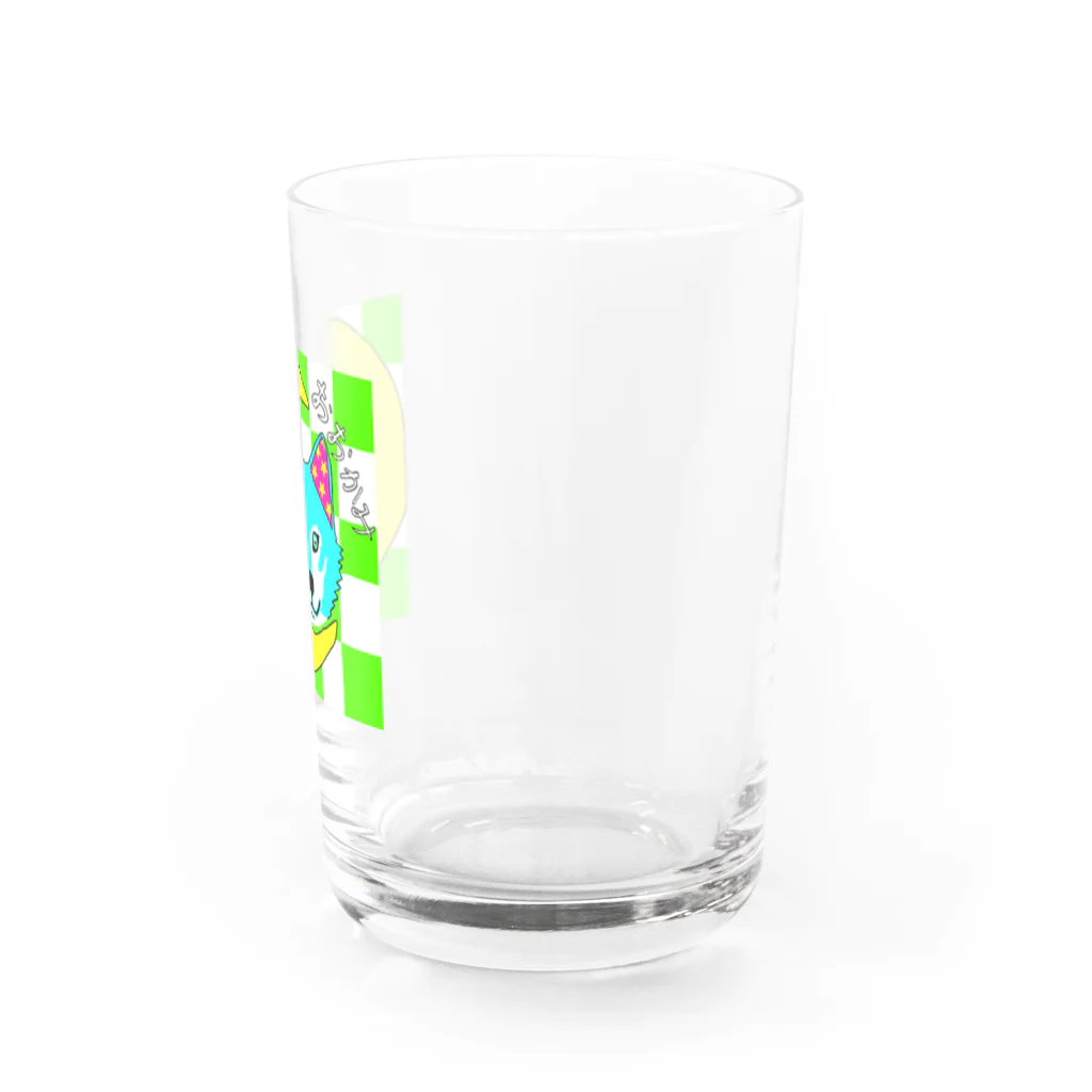 DECORATIVE WORLDのおおかみだよ。 Water Glass :right